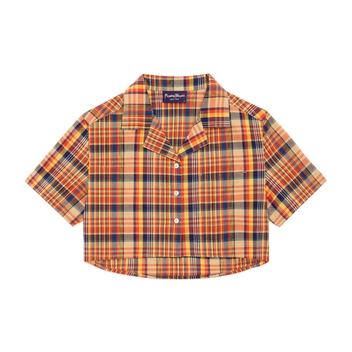 WomenS Indian Madras Camp Shirt Multi