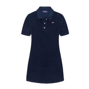 WomenS Terry Cloth Dress Navy