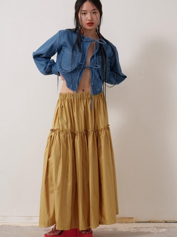 Rain Skirt Retro Gingham