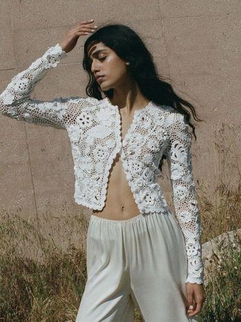 Alameda Cardigan -- Pearl