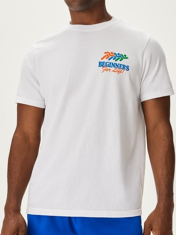 Beginners For Life Shortsleeve Hyper White