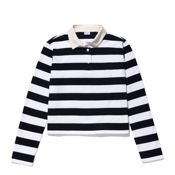 The Shorter Rugby - White/Black