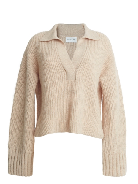 Brynn Sweater | Pale Camel