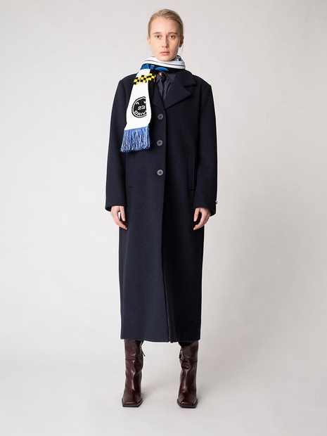 Trivahrs Coat Navy