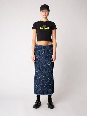 Turnerrs Skirt Dark Denim