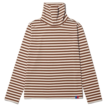 The Turtleneck - Walnut/Cream