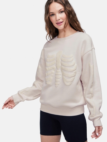Puff Bone Cody Sweatshirt | Almost Mauve