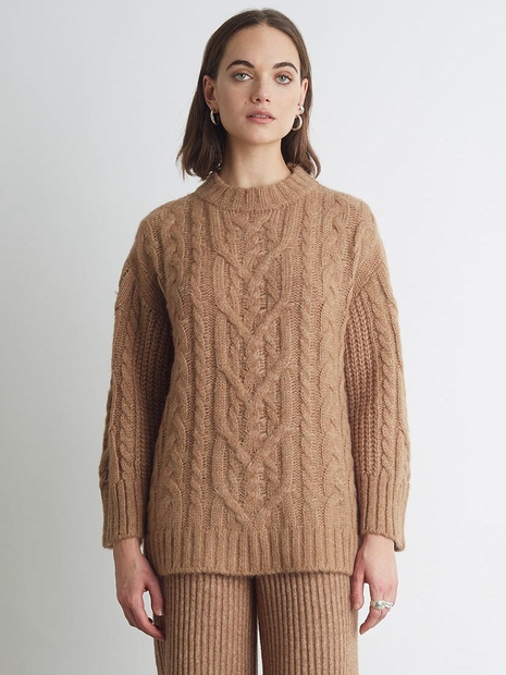 Nyla Sweater | Camel