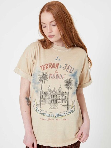 Terrain De Jeu De Monde Sand Boyfriend Tee