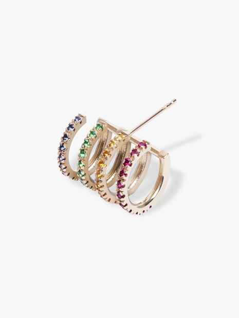 4 Ring Earcuff