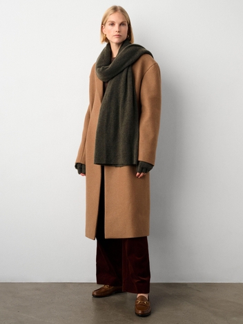 Cashmere Scarf Thyme Heather