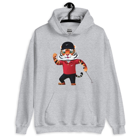 Tiger Animal Golf Hoodie