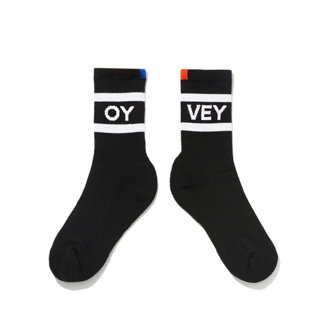 The WomenS Oy Vey Sock - Black