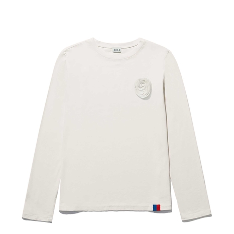 The Modern Long Flower - Cream