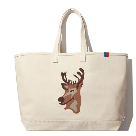 The Over The Shoulder Deer Tote - Canvas