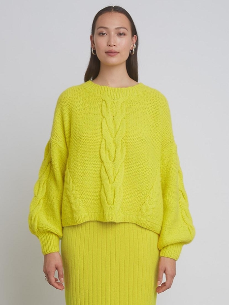 Vaida Sweater | Citron