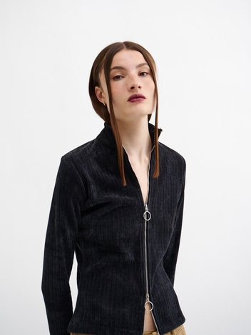 Veronicars Cardigan Charcoal