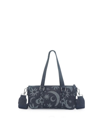 LINE CROSSBODY BAG - Moon Lasercut