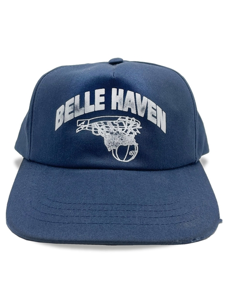 Belle Haven Basketball Hat - Navy